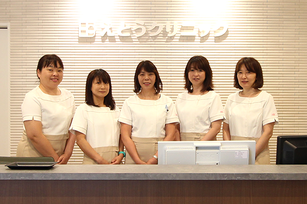 えとうクリニック受付とスタッフ